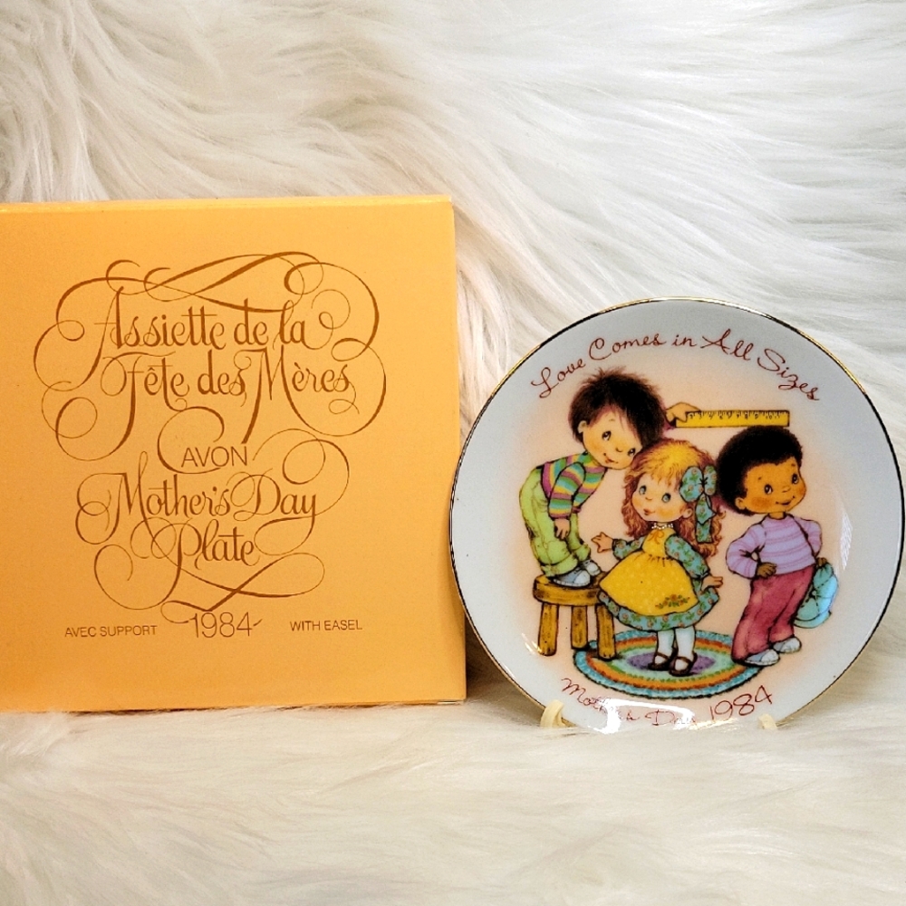 3/$25 Avon Vintage Mother's Day Plate 1984